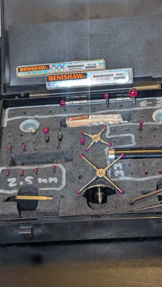 Assorted Renishaw Probe Tips Styli and Accessories