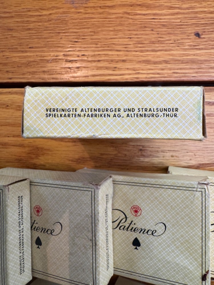 WWII GERMAN ORIGINAL PLAYING CARDS