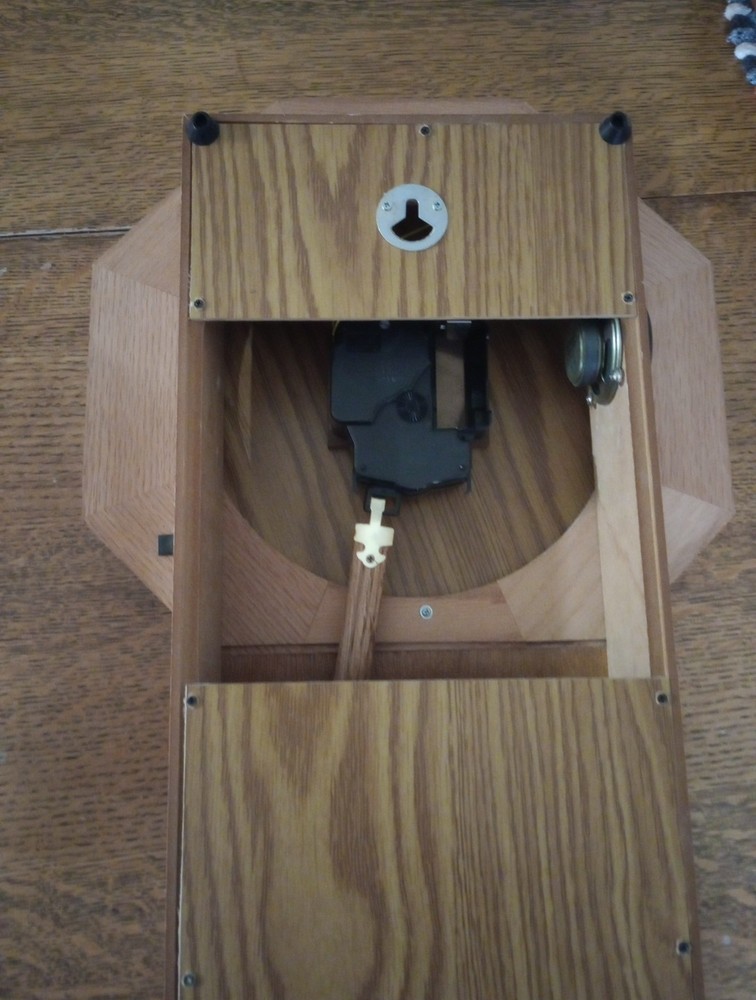 Hour Town Regulator Clock (Untested) Needs Some Cleaning)