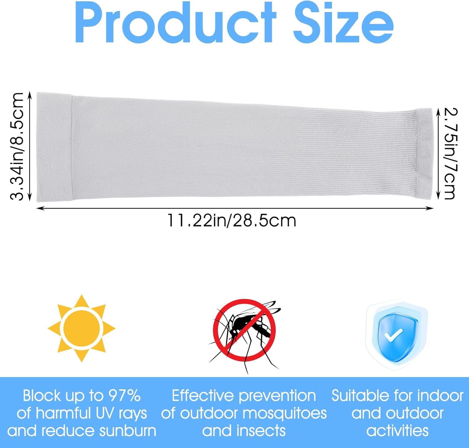 Basketball Arm Sleeve Youth 3 Pairs Youth Compression Sleeve Volleyball Baske...