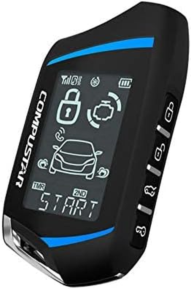 Compustar CS7900-AS All-in-One 2-Way Remote Start Alarm Bundle w/ 3000 ft Range