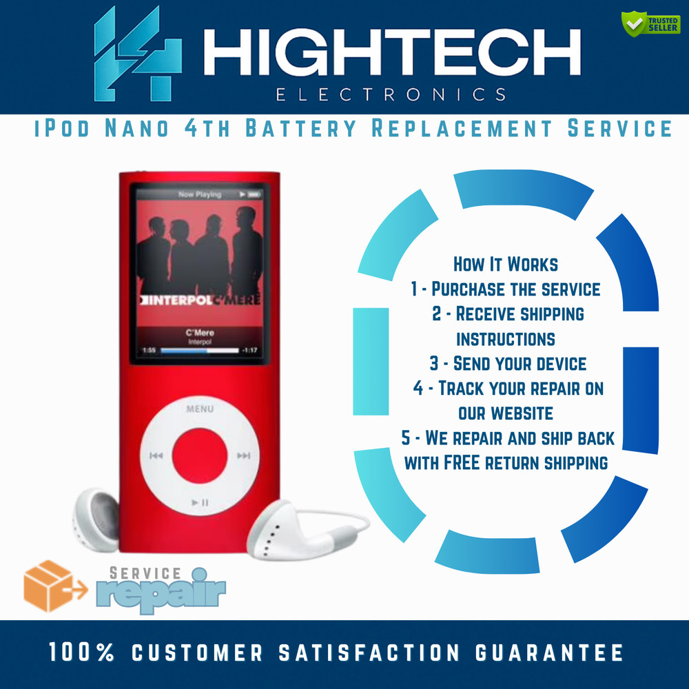 iPod Nano 4th Generation Battery Replacement Service