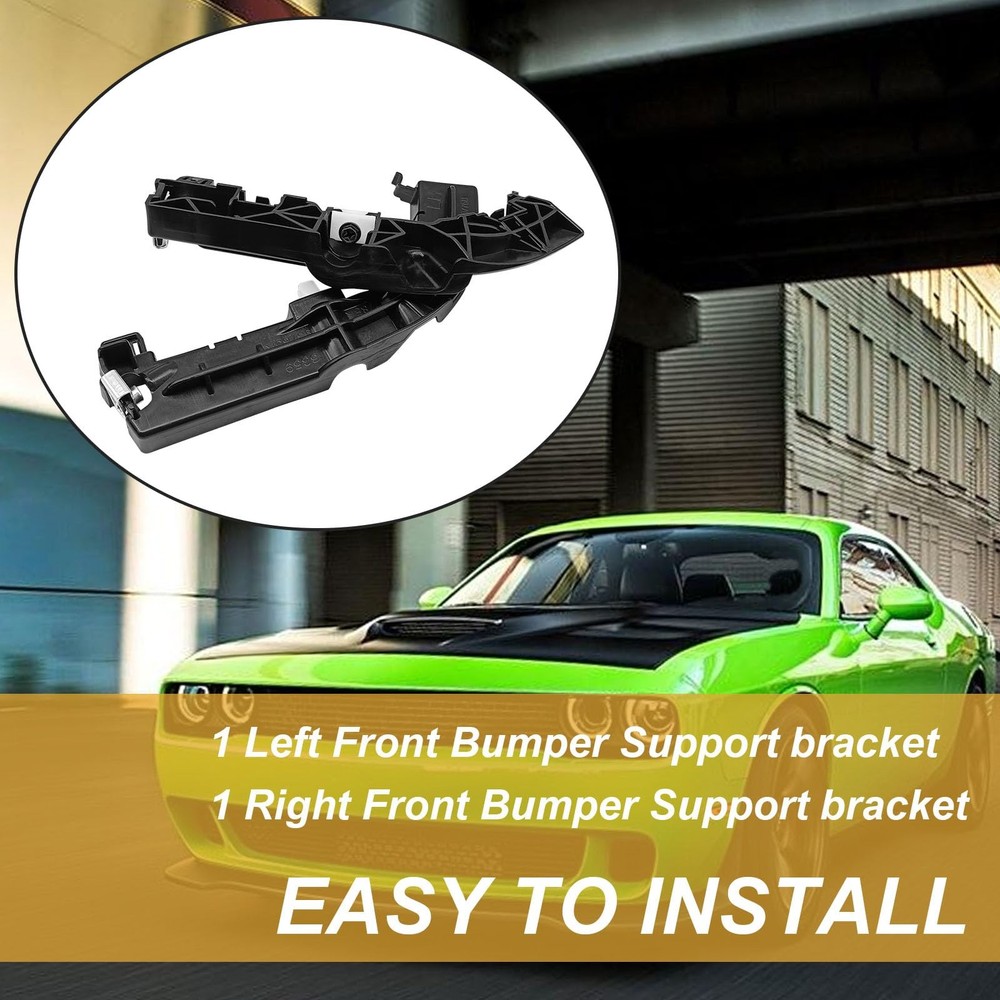 Dunviku Bumper Support Brackets Front Left Right Pair Driver Passenger Side...