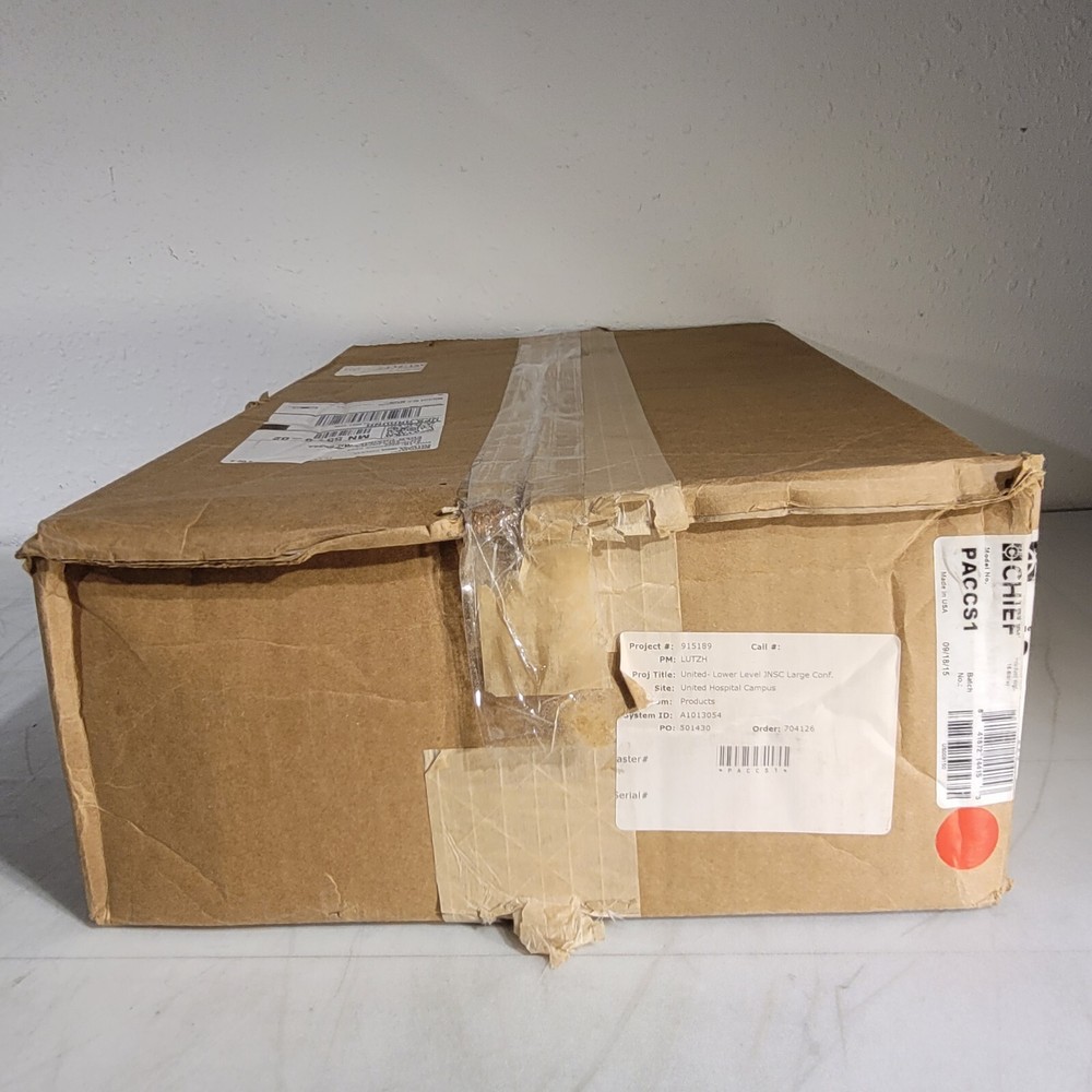 Chief PACCS1 Large Accessory Shelf Black