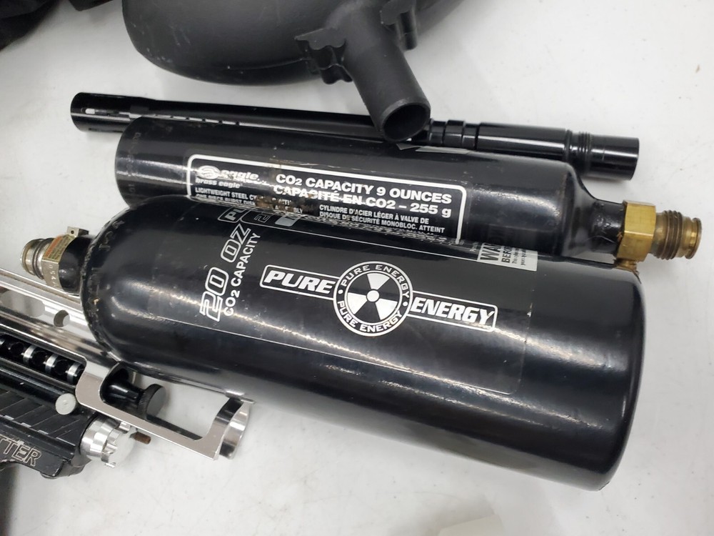 Java Spyder Compact Paintball Gun With Expansion Chamber Barrel Feeder