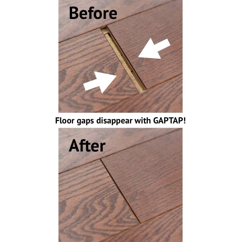 Heavy-Duty Floor Gap Fixing Tool - Enhanced Suction Cup & Non-Scratch Mallet ...