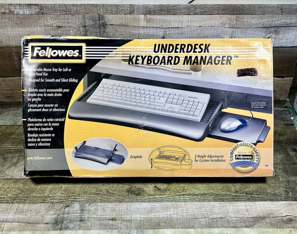 Fellowes Fully Adjustable Keyboard Manager