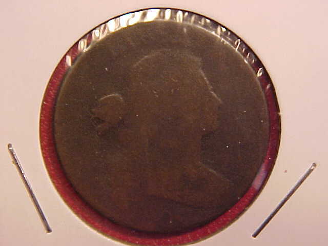 1800 DRAPED BUST LARGE CENT - AG - SEE PICS! - (N9770)