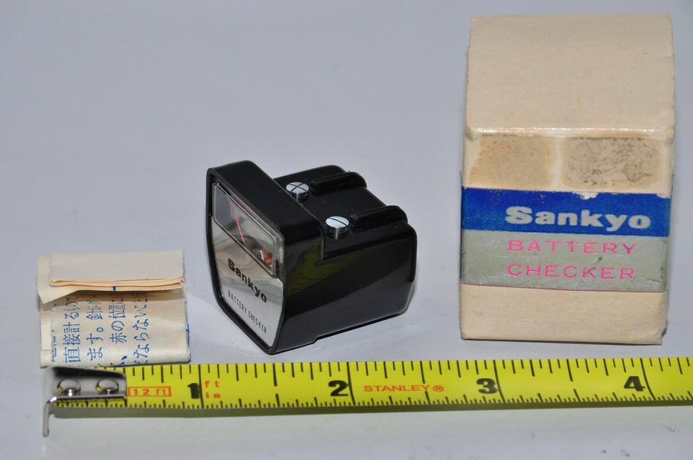 Sankyo Super 8 Cine Camera Battery Checker