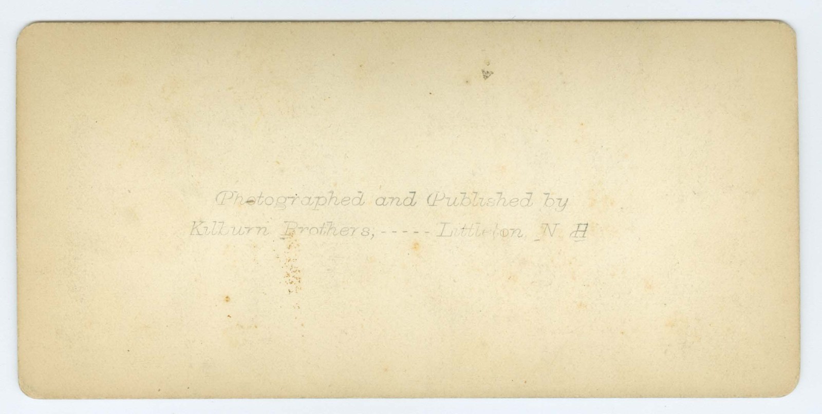 G2165~ NEW HAMPSHIRE – Crawford House & Party c.1860s Stereoview - Kilburn