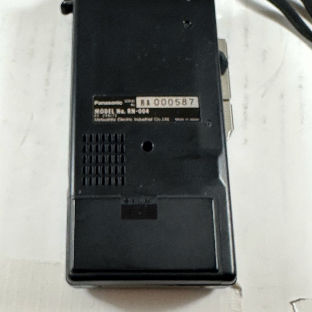 Panasonic Micro Cassette Recorder RN-004 Vintage