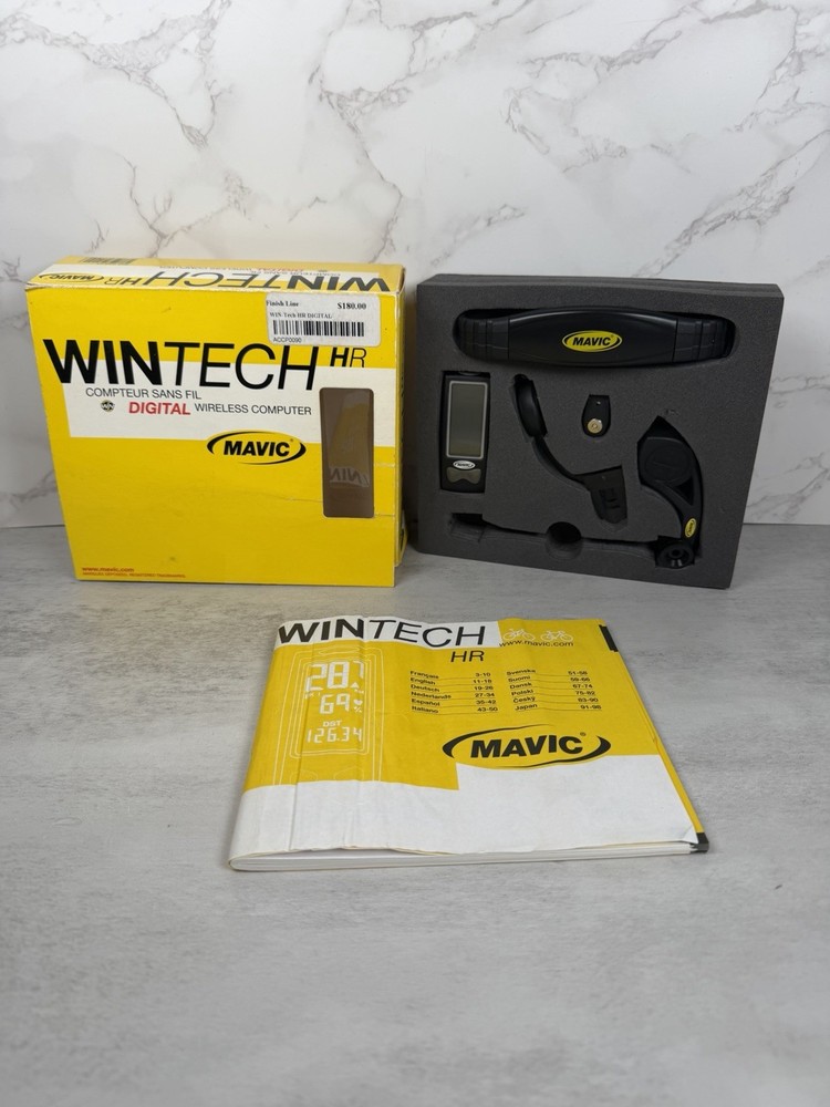 Mavic Wintech HR  Digital Wireless Computer **READ**