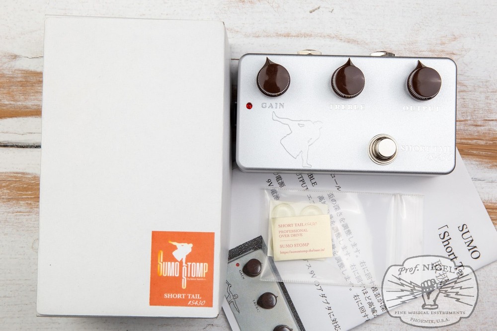 Sumo Stomp Short Tail #S430 w/ Box & Paperwork MIJ Boost Overdrive Buffer