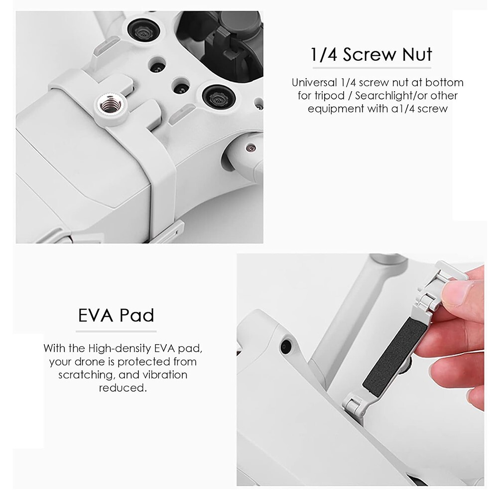 Splendid for DJI Mini 3 Pro - Mount Bracket and Camera Adapter Kits Attachments
