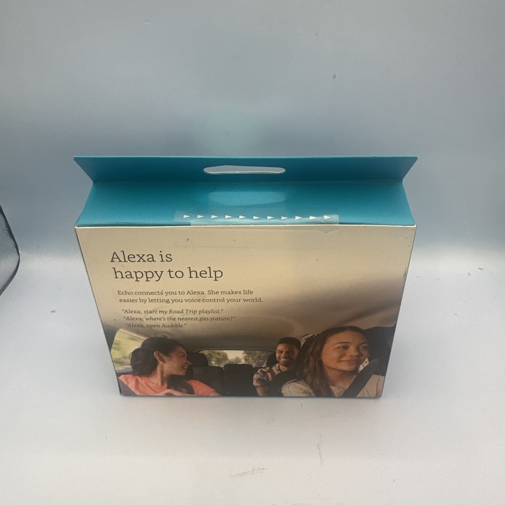 Amazon Echo Auto Bluetooth Smart Speaker 2019 Alexa Voice Control NEW SEALED