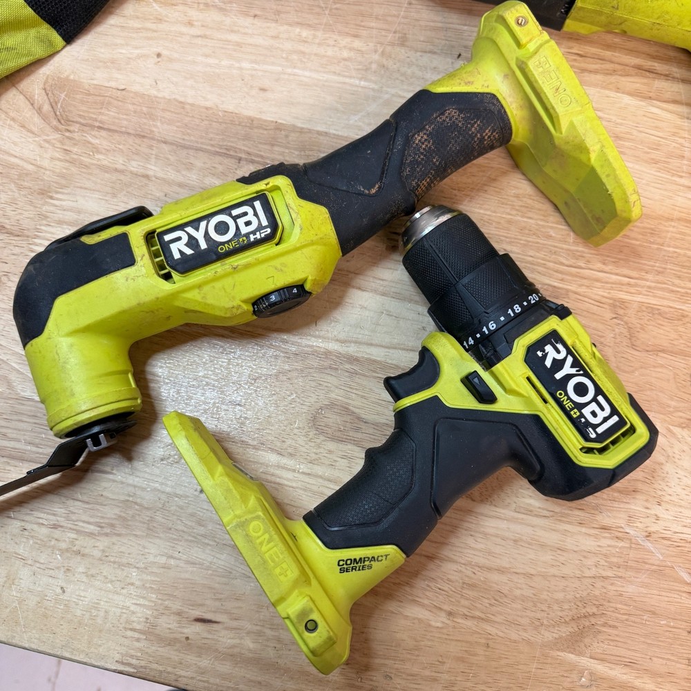 Ryobi Cordless 5-Tool - Power Tool Combo Set