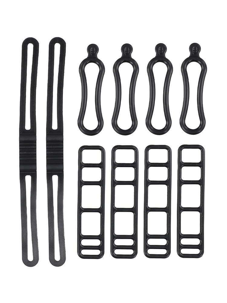 Lightweight and Compact Bike Silicone Mount Strap for Easy Light Installation