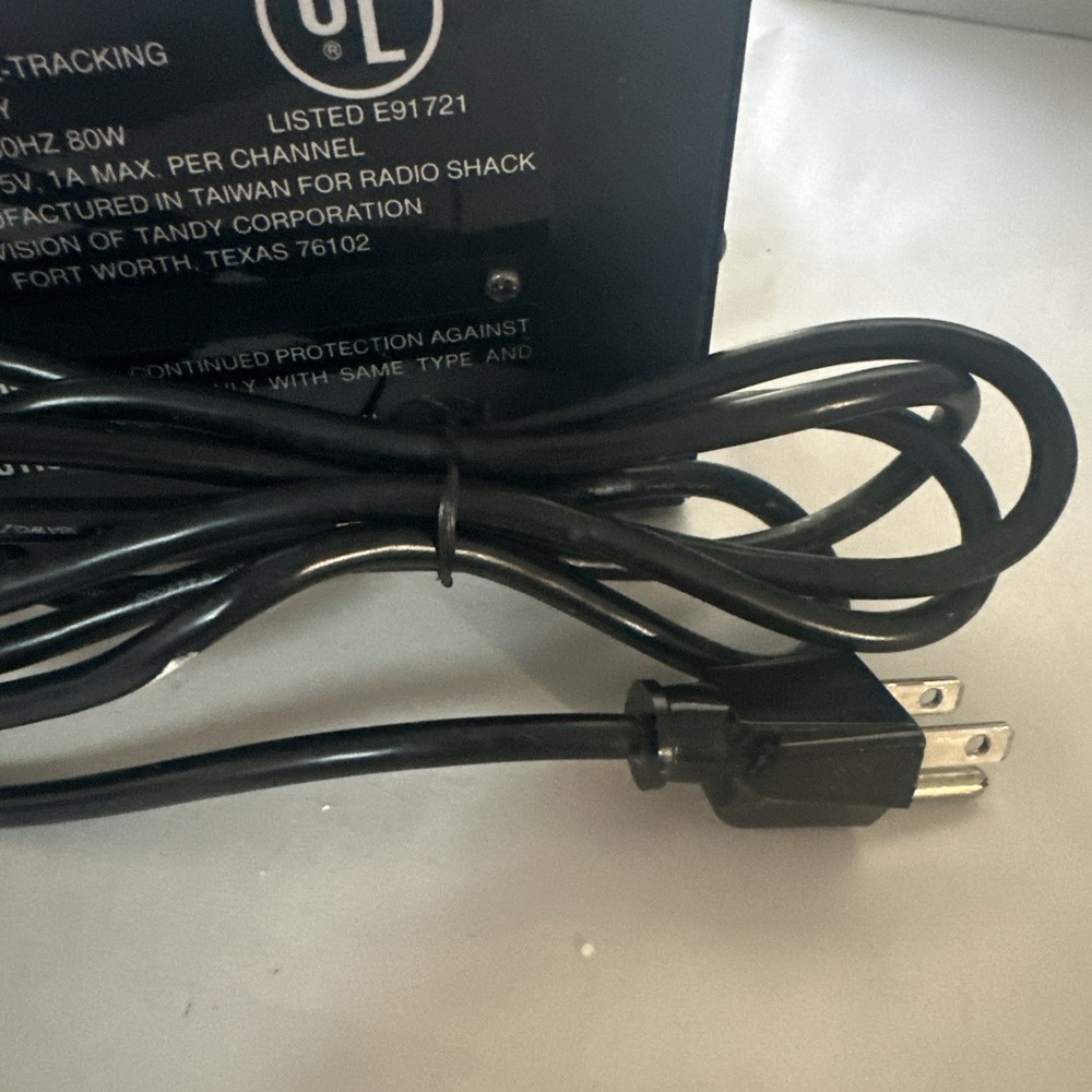 Micronta 22-121 Adjustable Dual-Tracking DC Power Supply (TESTED & WORKING)