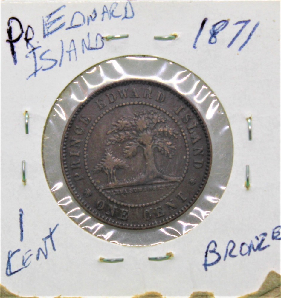 1871 Prince Edward Island Large Cent (#3)