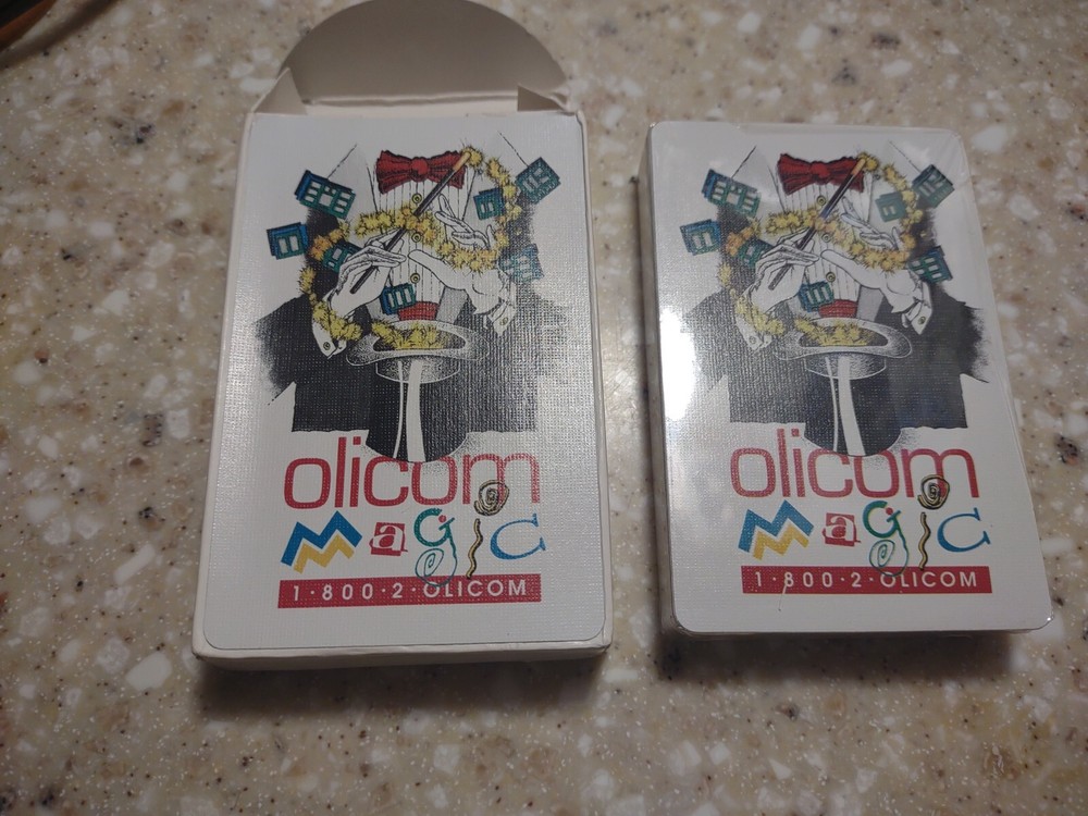 Olicom Magic Computer Networld Dallas 1993 Playing Card Deck