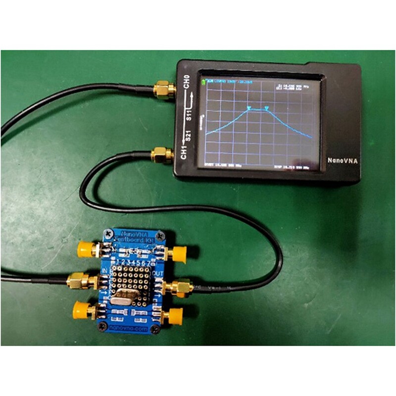 Nano VNA Test Board Kit VNA Test Demo Board Vector Network Analyzer Testboard