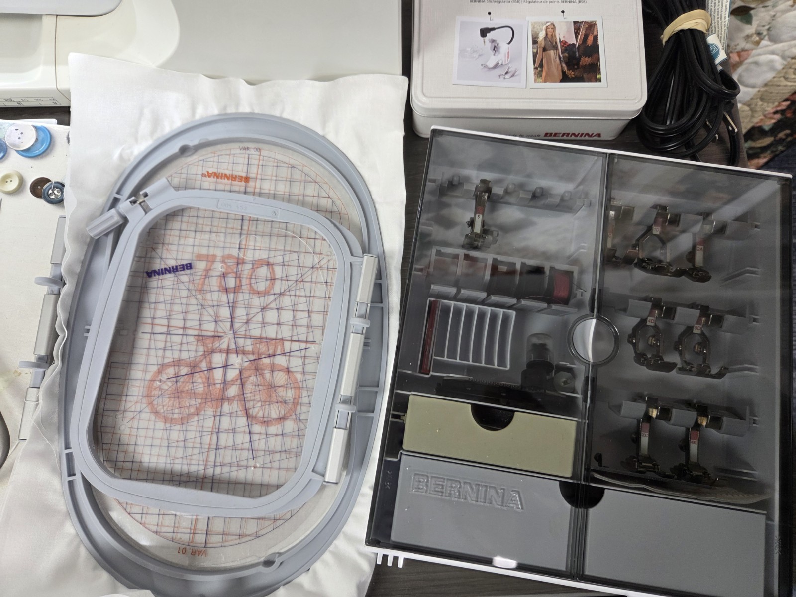 Bernina B 780 Sew/Quilt/Embroidery Machine! Professionally Serviced!