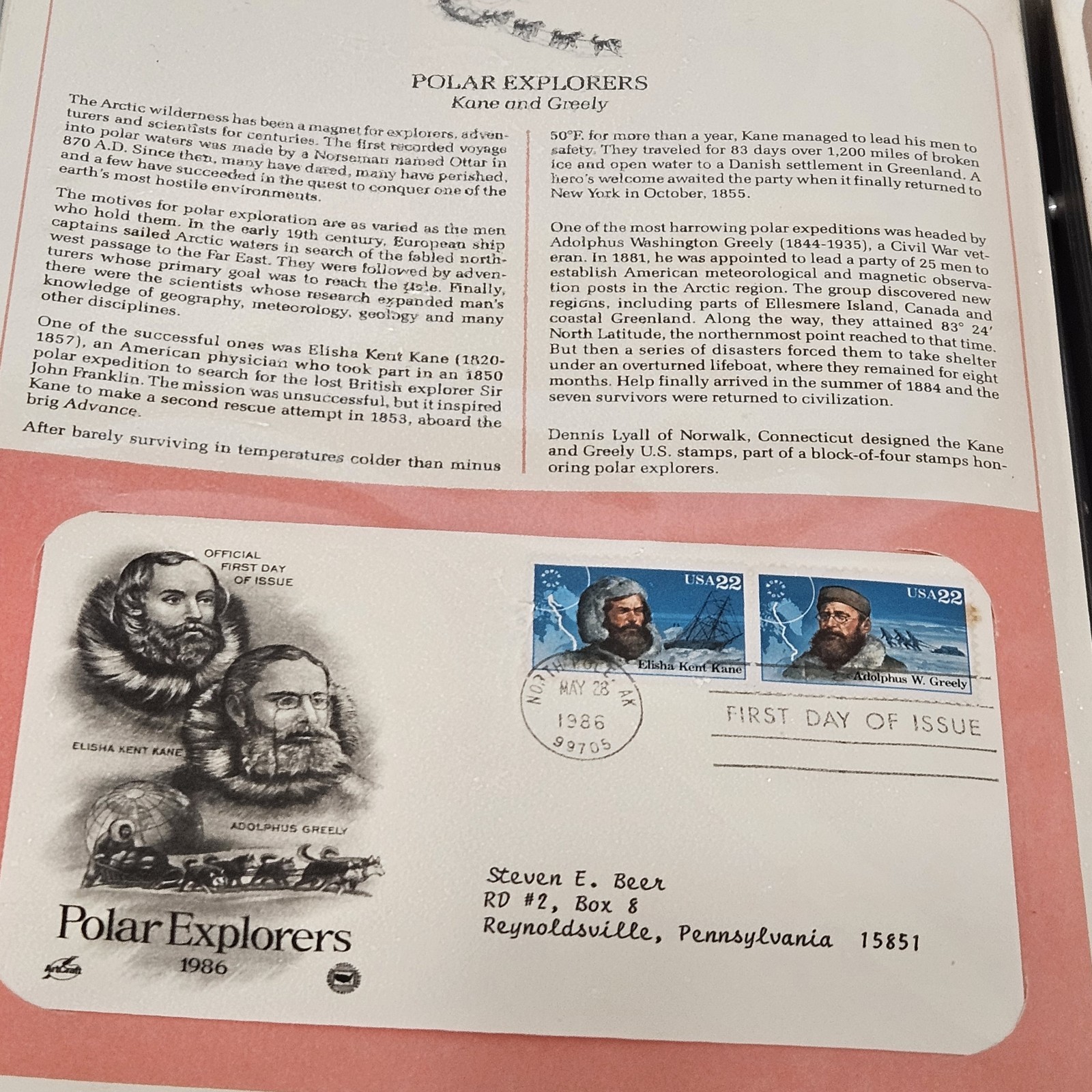 27 Postal Commemorative Society US First Day & Special Covers 1986