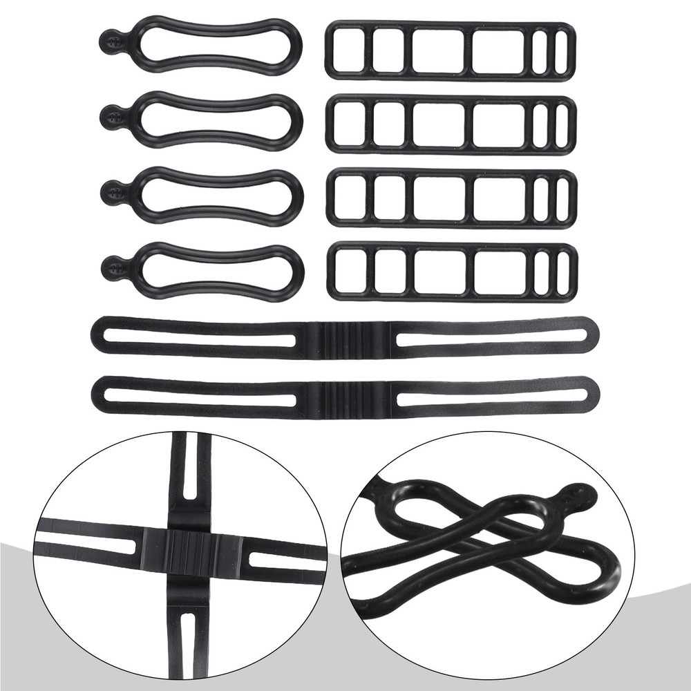Lightweight and Compact Bike Silicone Mount Strap for Easy Light Installation