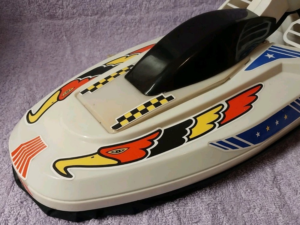 SeaHawk Vintage Radio Control Hovercraft w/ Original Box & Paperwork, Tested