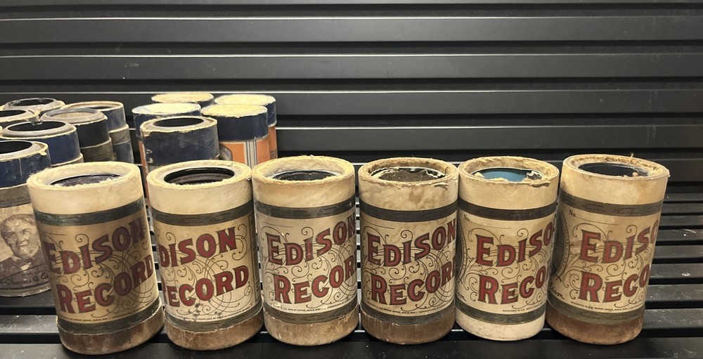 Lot of 48 Edison Record Cylinders