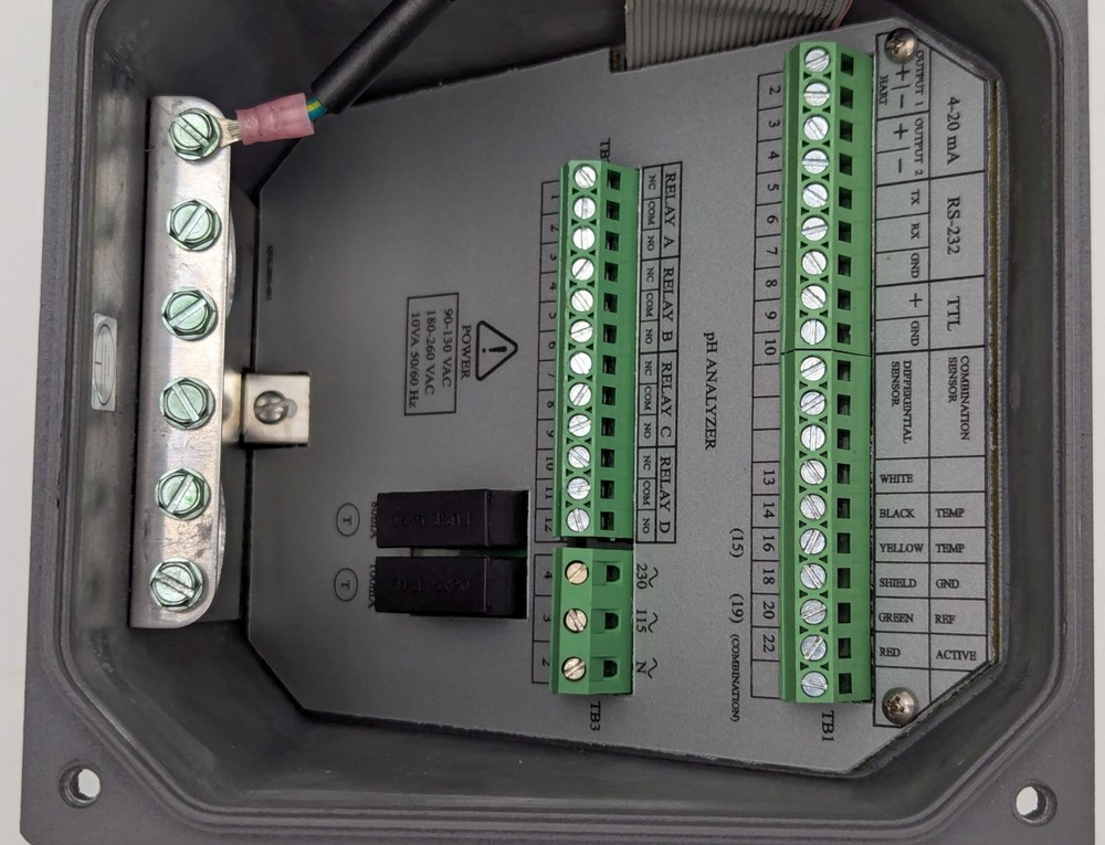 HACH GLI Model 53 P53A4A1N pH/ORP Process Analyzer/Controller 4-20mA 100-240VAC