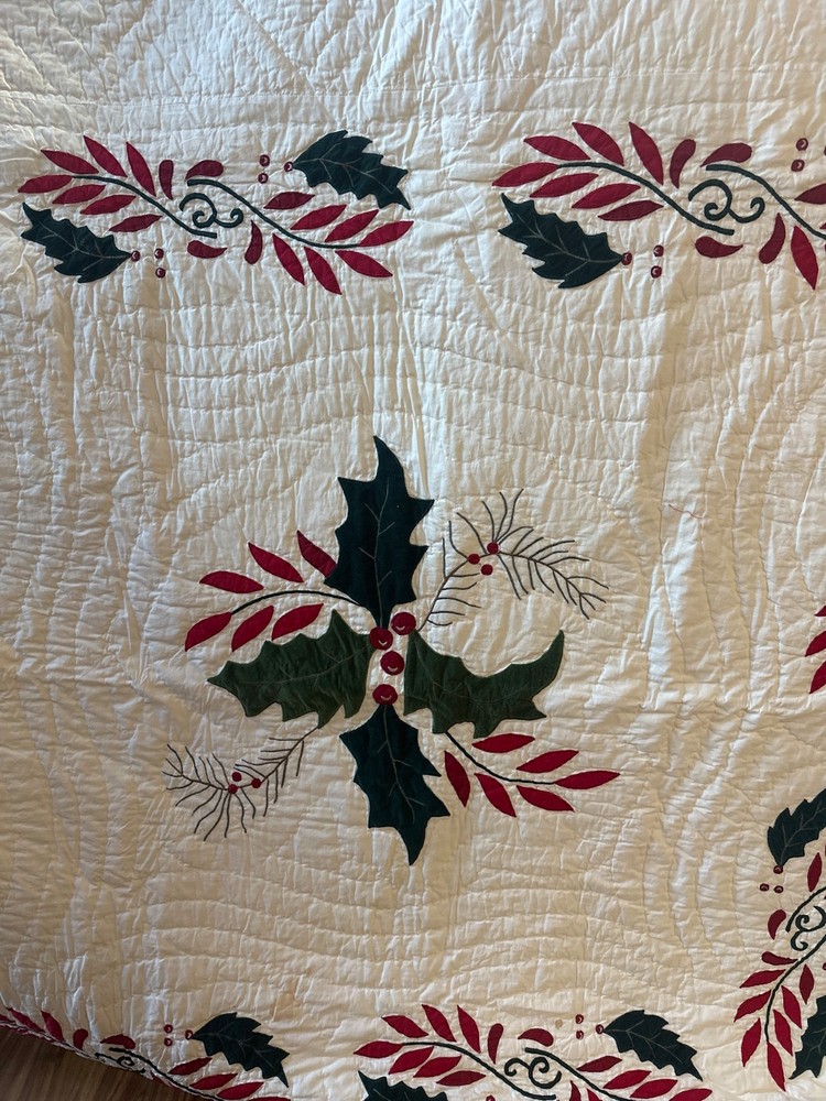 Christmas Quilt & Sheets