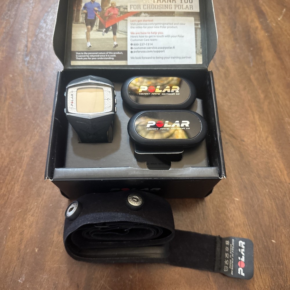 POLAR FT4F Training Computer FITNESS & Activity TRACKER Black