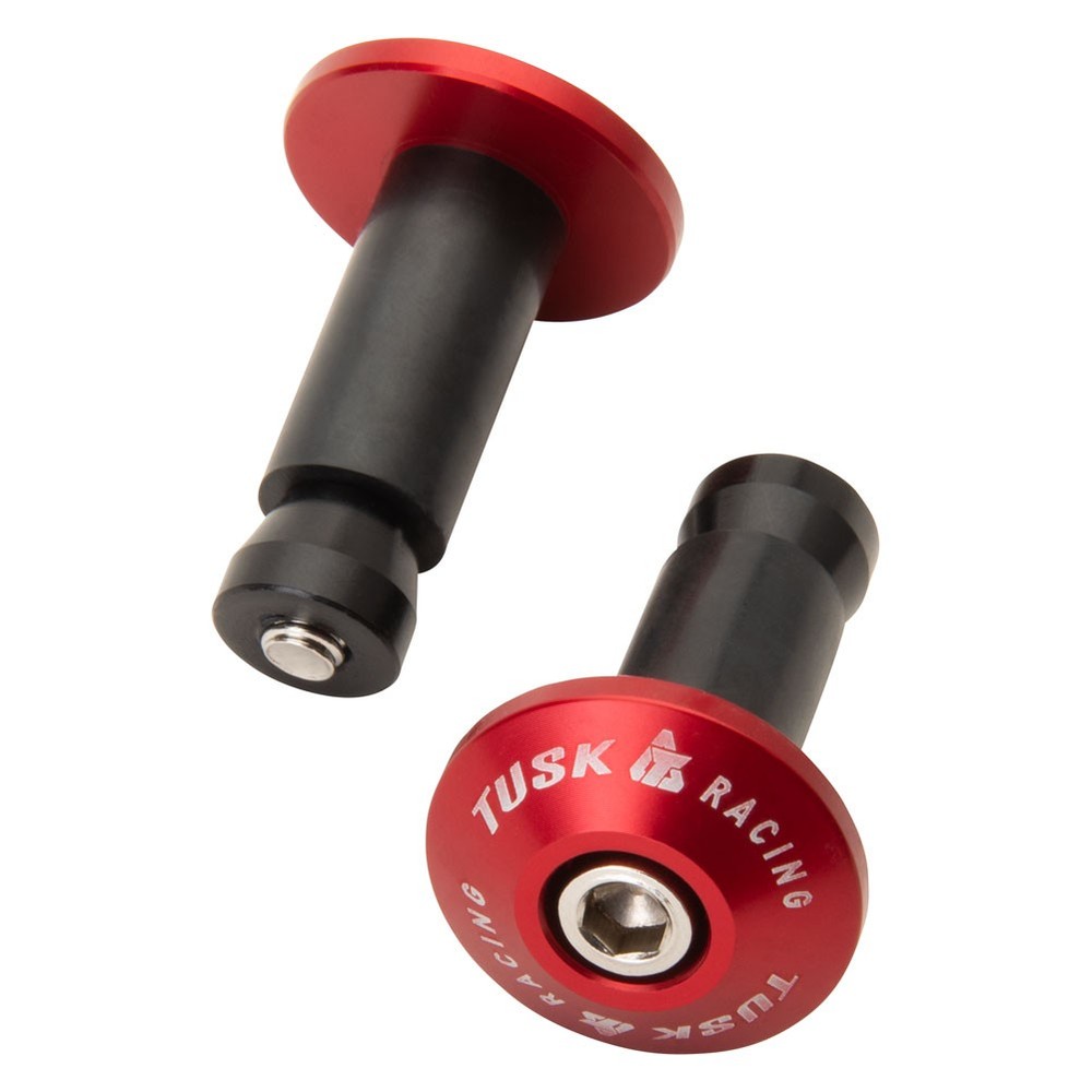Tusk Bar Ends Red