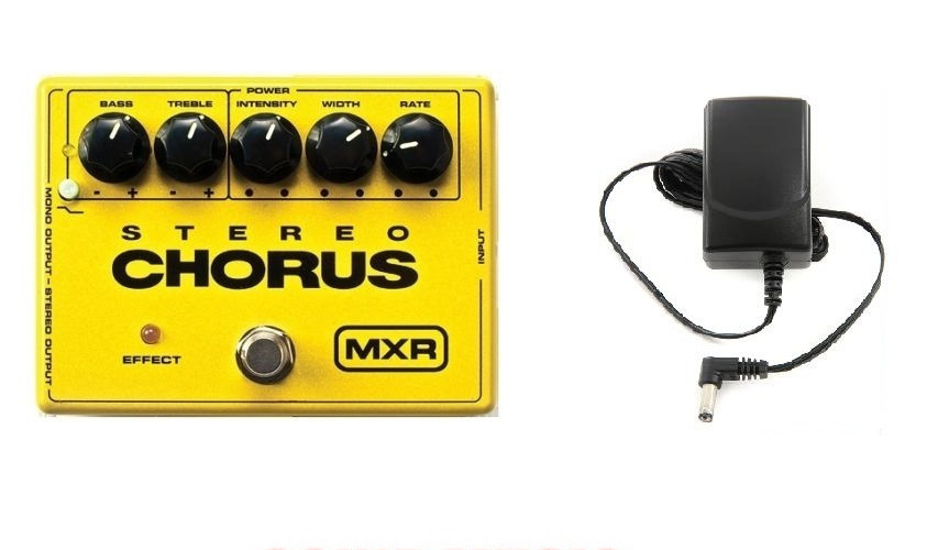 MXR M-134 Stereo Chorus Guitar Effects Pedal M134 Rate & Width Knobs (OPEN BOX)