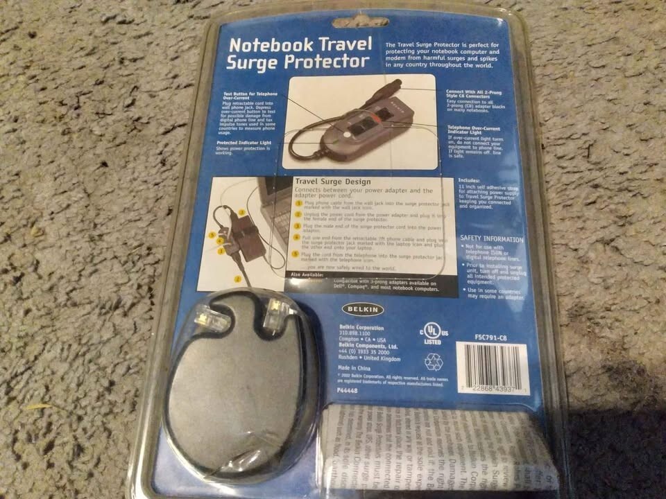 Belkin Notebook Travel Surge Protector