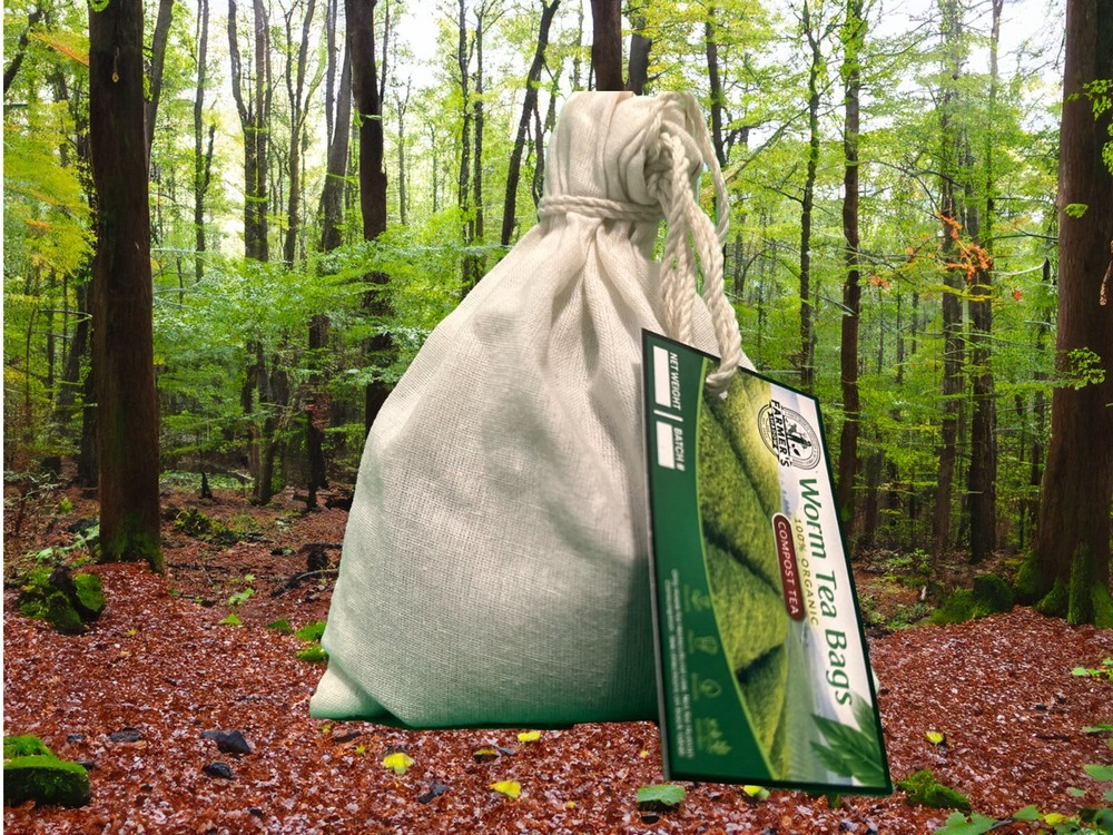 2 Cup Worm Tea Bag 6 pack