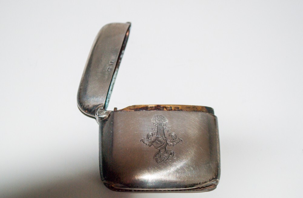 Silver Small Vesta Case