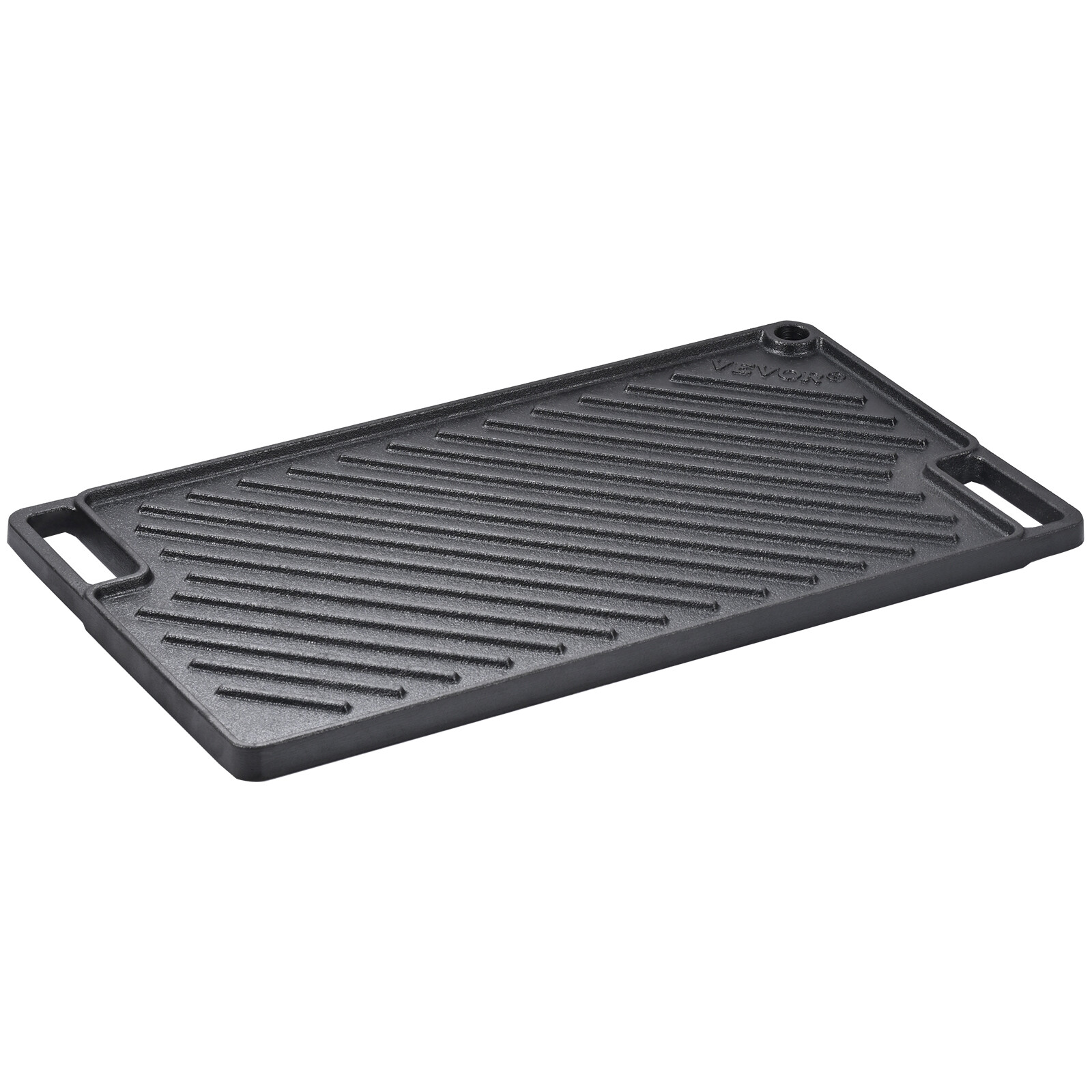 VEVOR Reversible Cast Iron Grill Griddle, 9.7 x 16.7 Inch