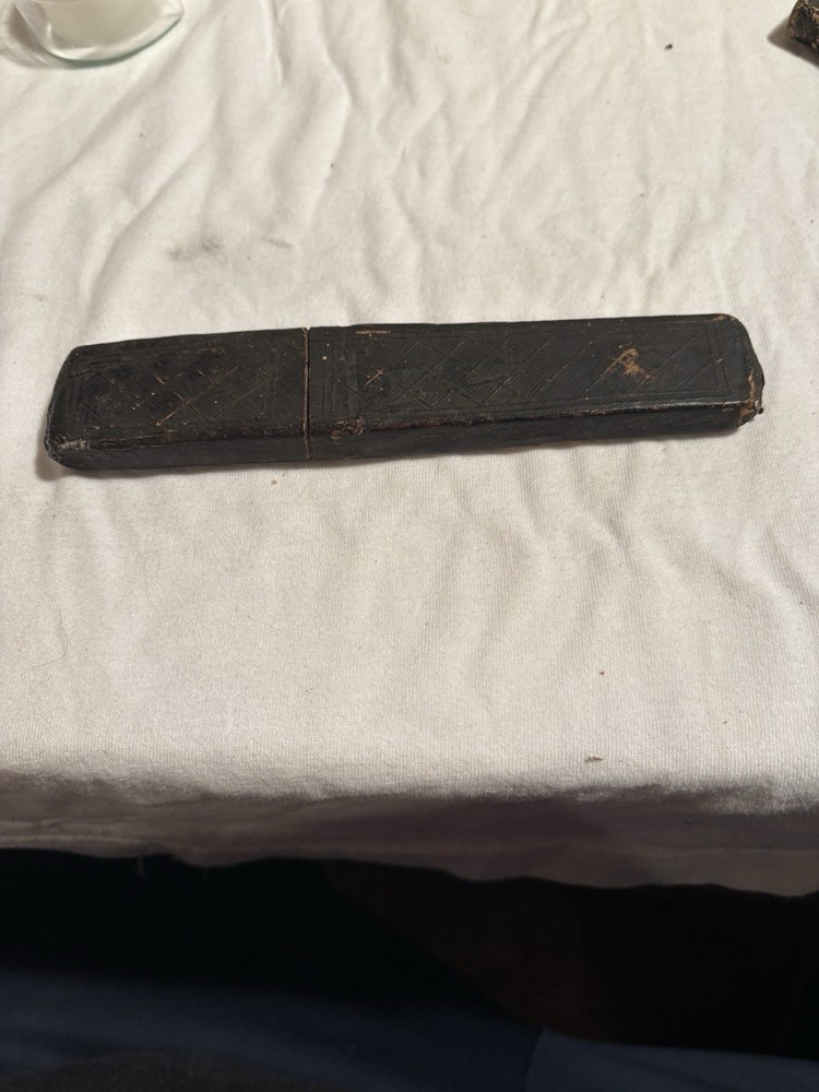 5 Empty Vintage Straight Razor Boxes.