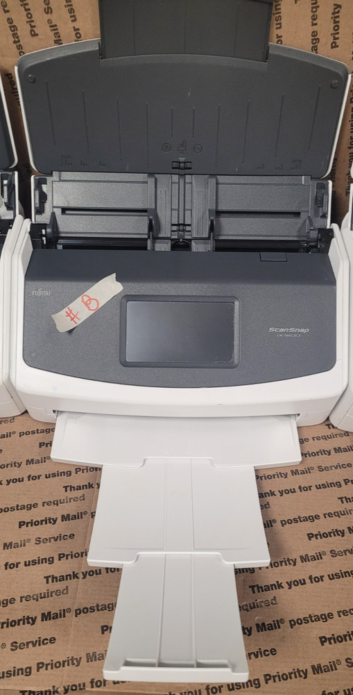 Fujitsu ScanSnap ix1600 Document Scanner No Adapter (TESTED)*Has Black Scratch
