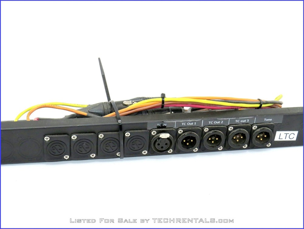 BRAINSTORM ELECTRONICS SR-15+ TIME CODE DISTRIPALYZER + PREWIRED XLR RACK PANEL!