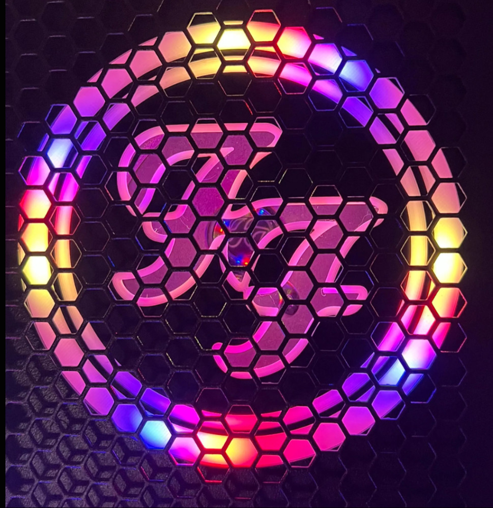 Stern Pinball Foo Fighters Interactive Speaker Light -Custom LED Diffuser Panels