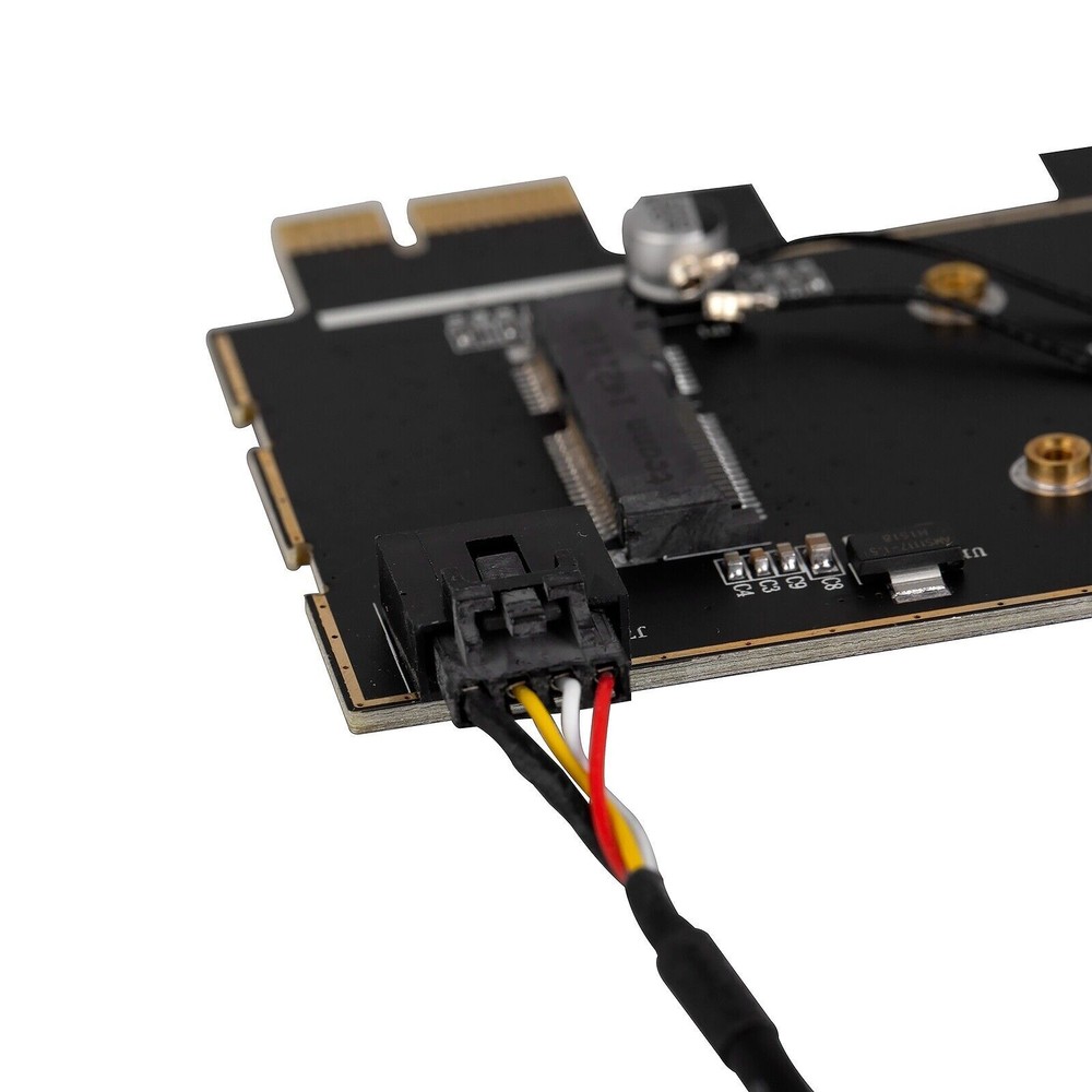 Bluetooth USB Cable 4-pin to 9-pin Header for NGFF PCI-e Desktop Adapter Card