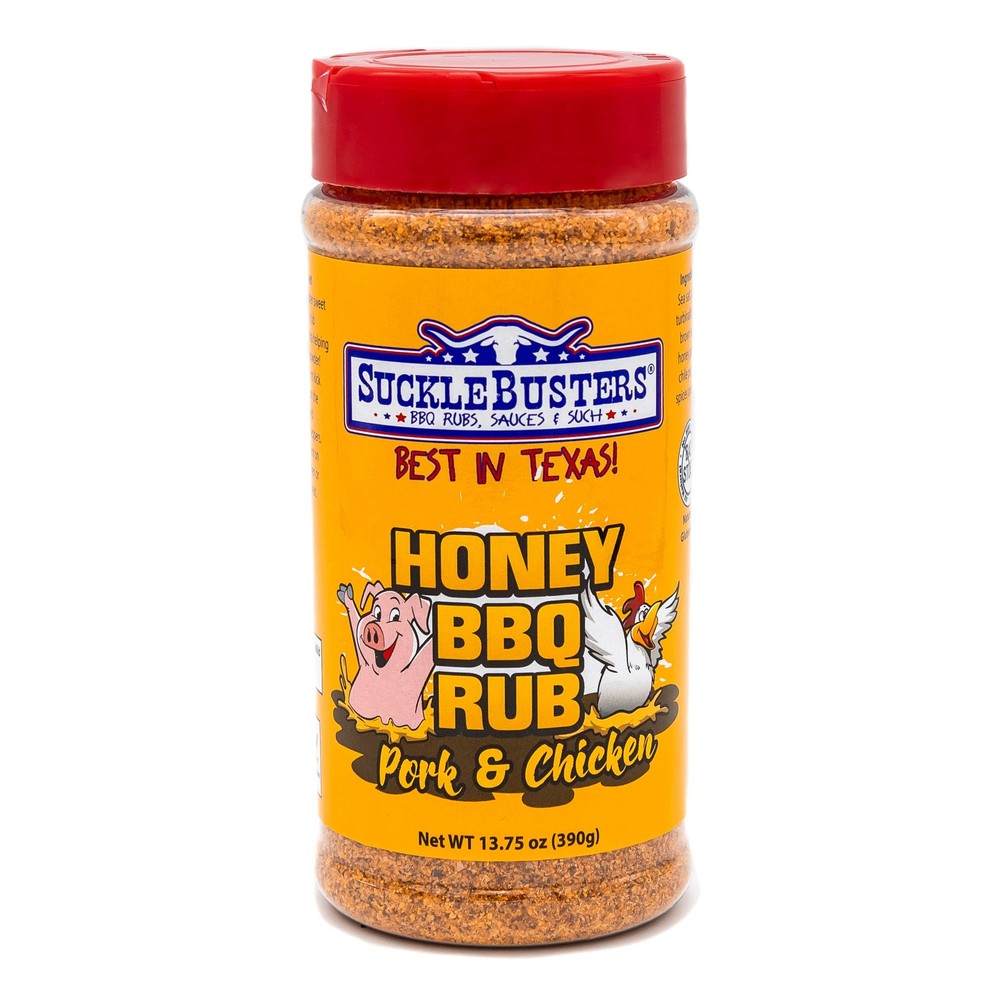 SuckleBusters Honey BBQ Rub 13.75 oz