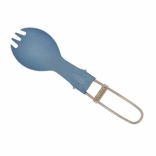 NEW Vargo Titanium Folding Spork - Blue - Great Stocking Stuffer