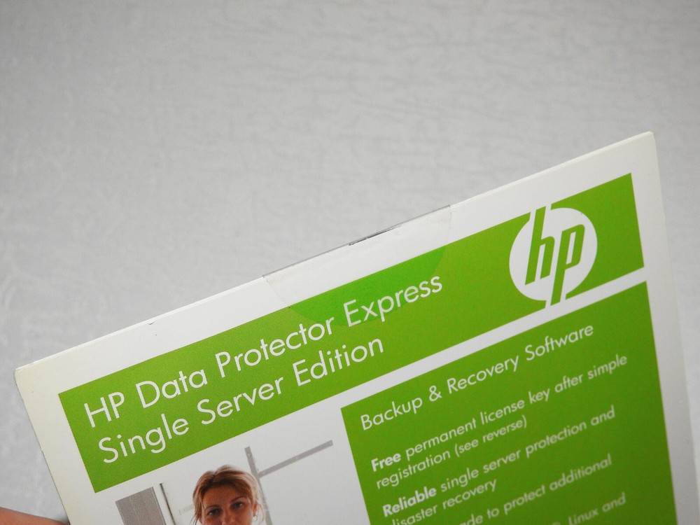 HP Data Protector Express Single Server Edition - Brand New Sealed Rare v 4.0