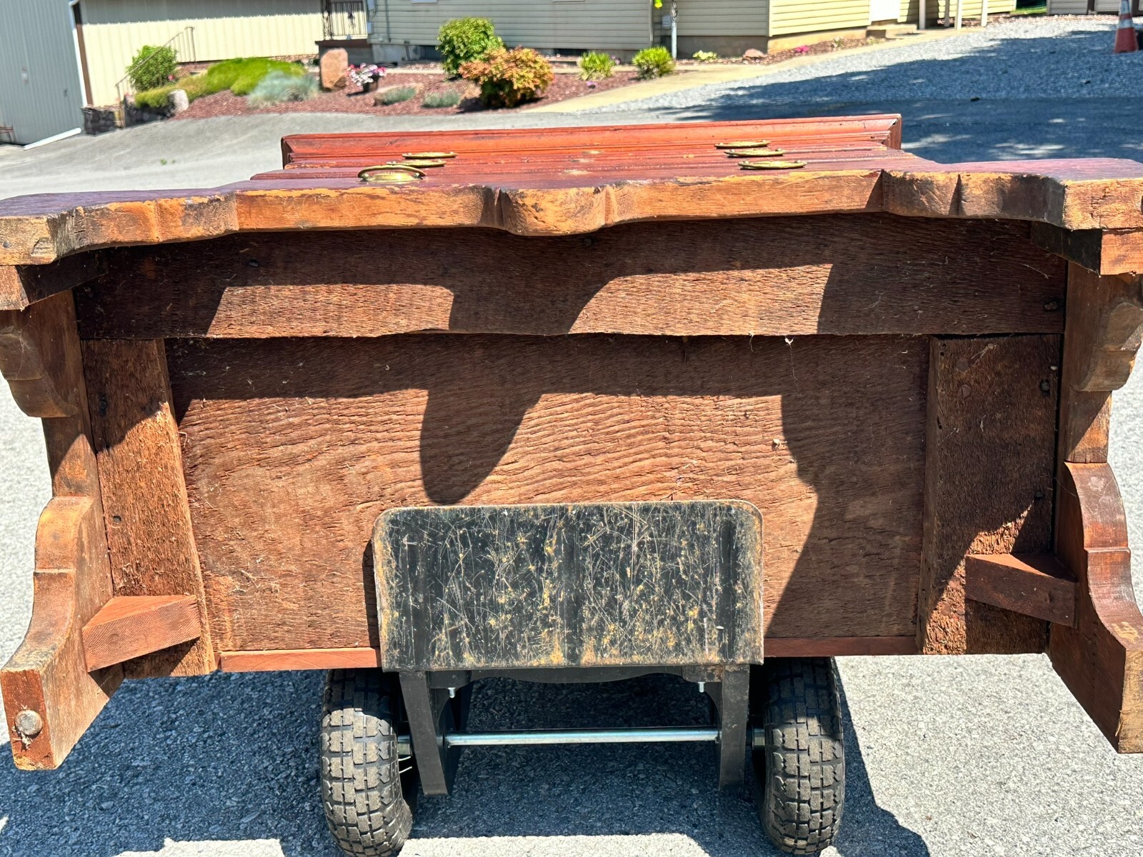 Antique chippendale chest dresser farmhouse country 18th country