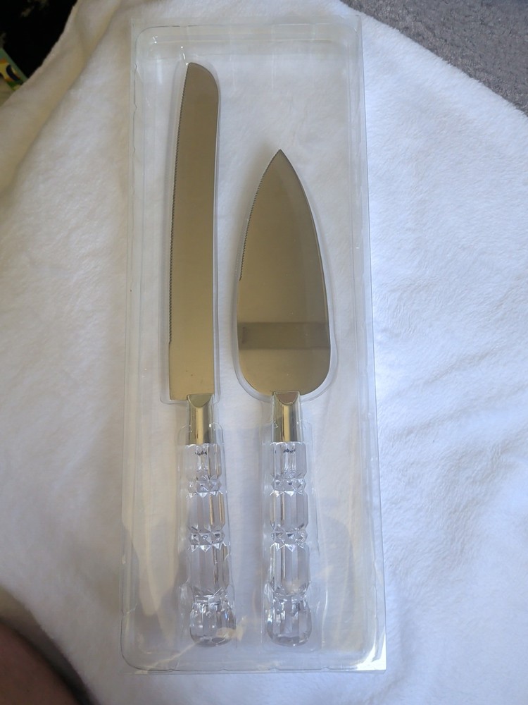 Wedding Cake Cutting Knife and Server Set