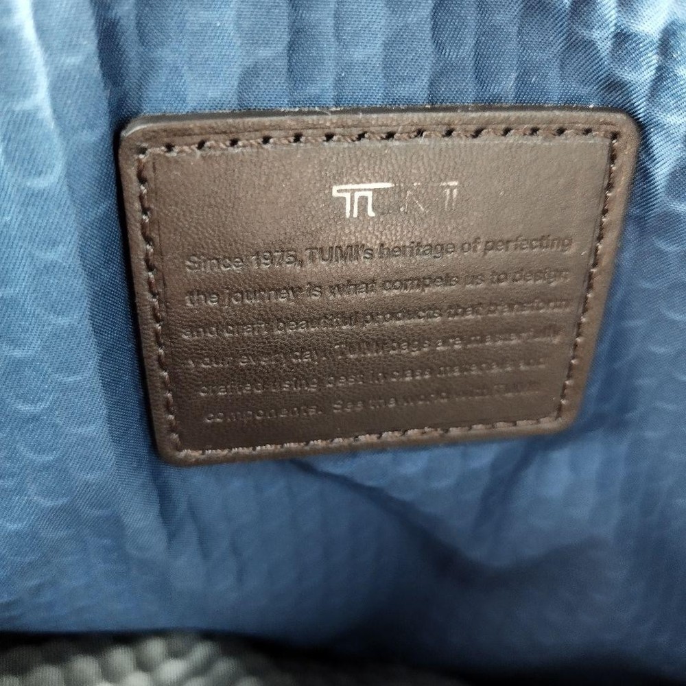 Tumi ALPHA BRAVO Navy Backpack Rucksack Used 22202